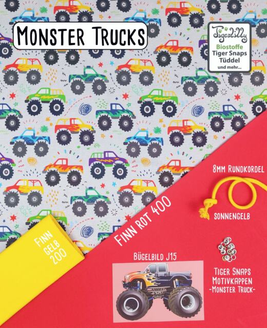 Bio Sommersweat - Tigerlilly - Monster Trucks