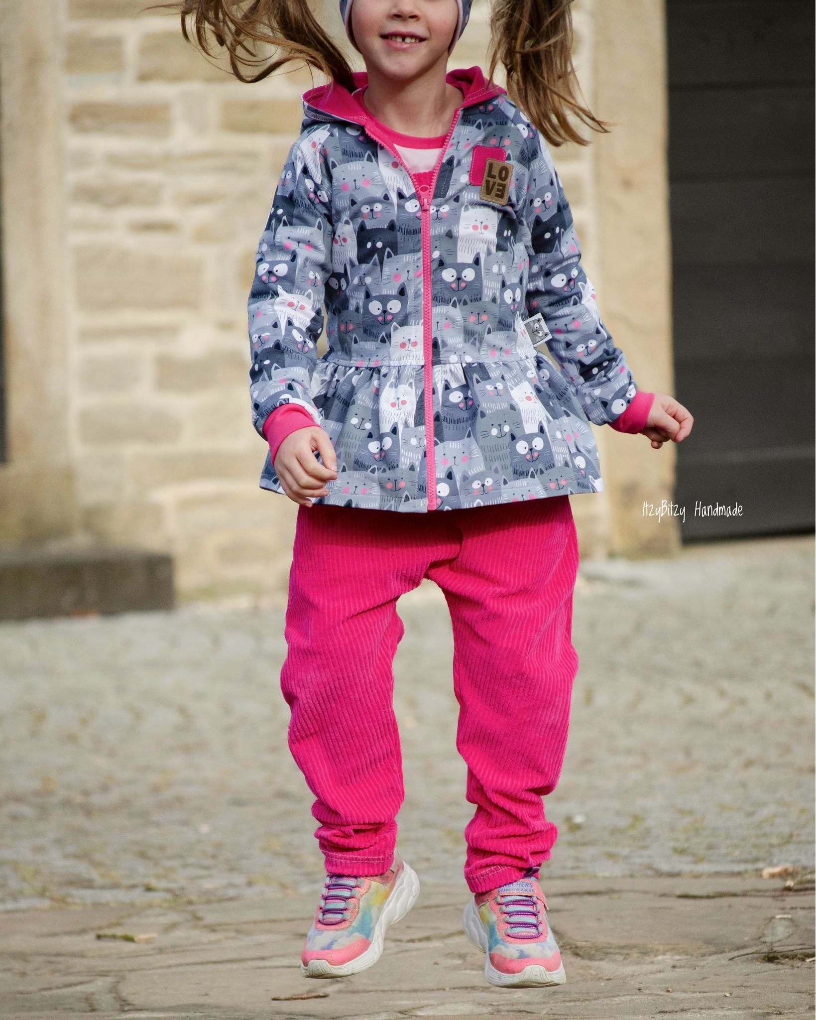 Bio Sommersweat - Tigerlilly - Cute Cats – Bild 2
