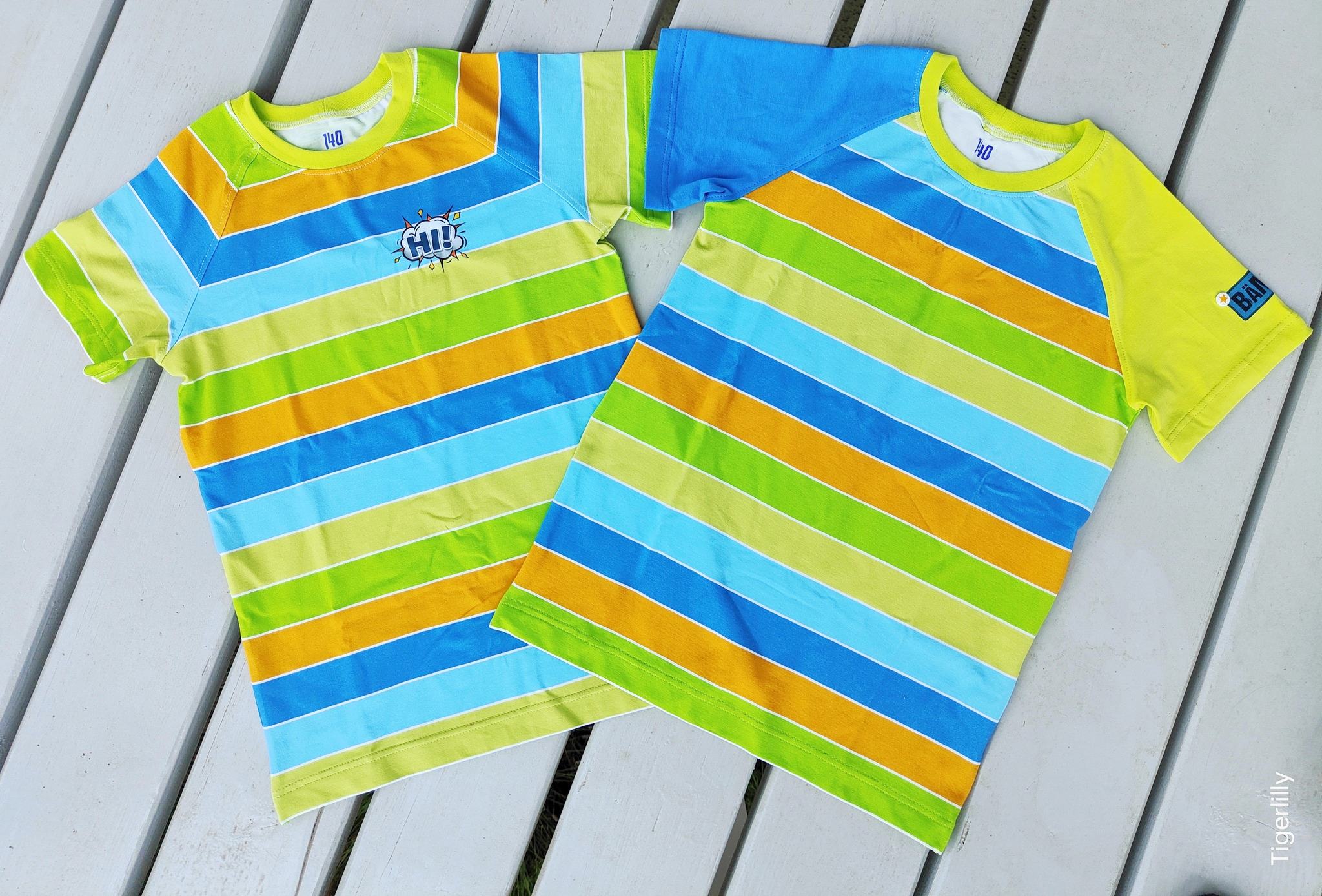 Biojersey - Tigerlilly EP - Blockstreifen Frühling – Bild 2