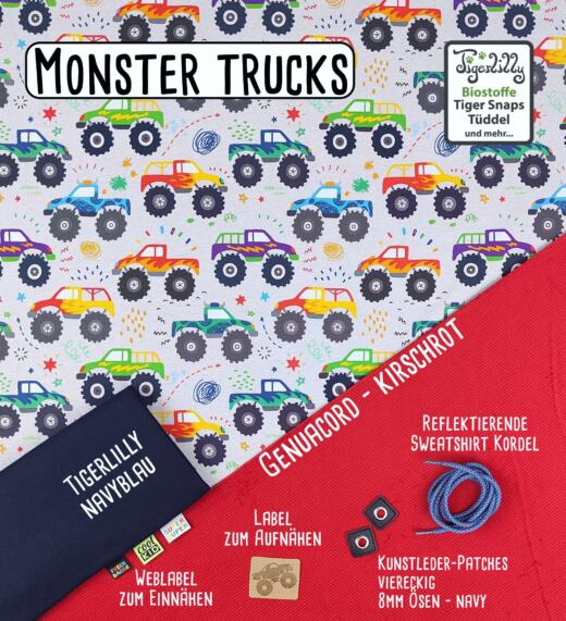 Bio Sommersweat - Tigerlilly - Monster Trucks