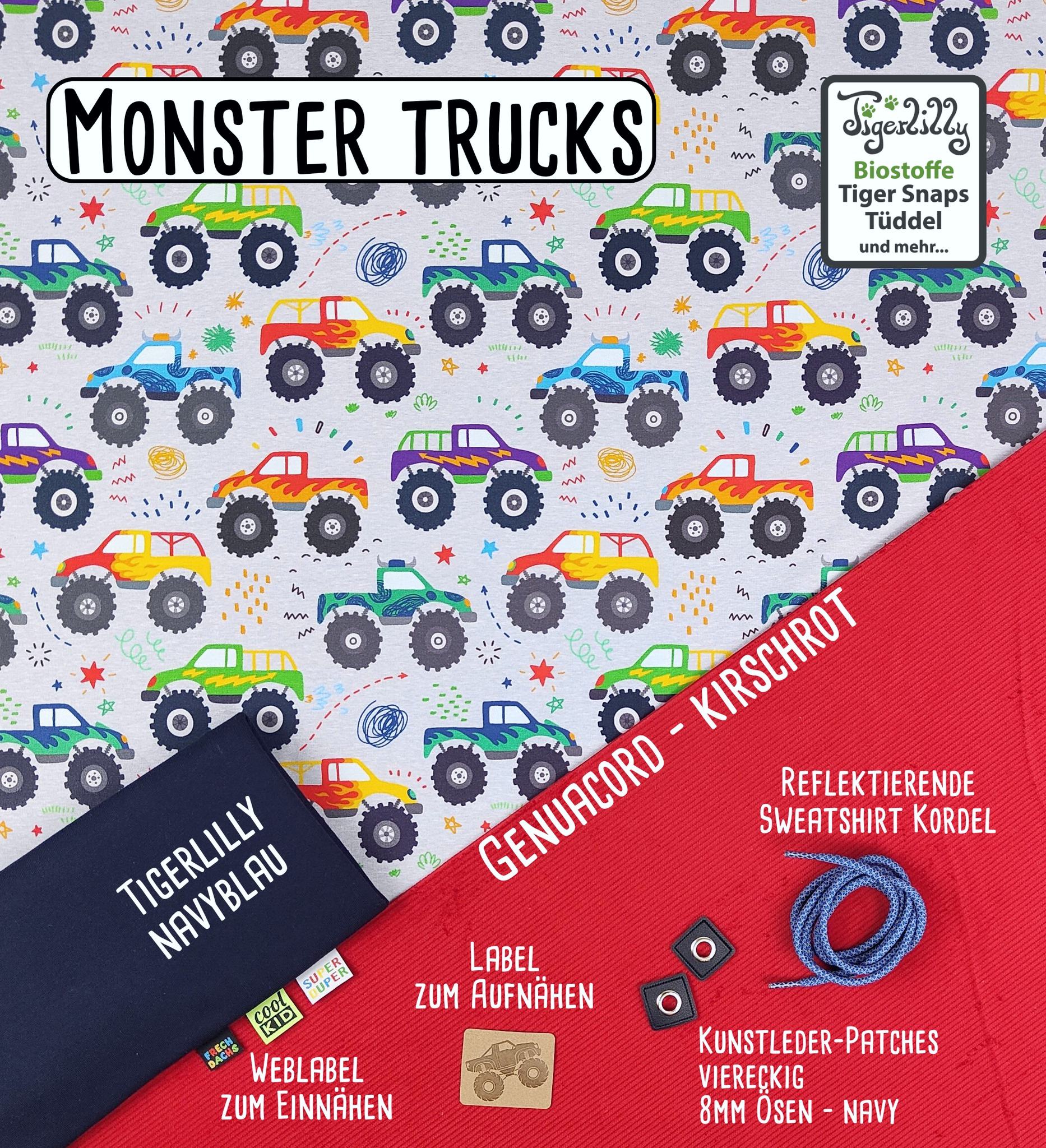 Bio Sommersweat - Tigerlilly - Monster Trucks – Bild 10