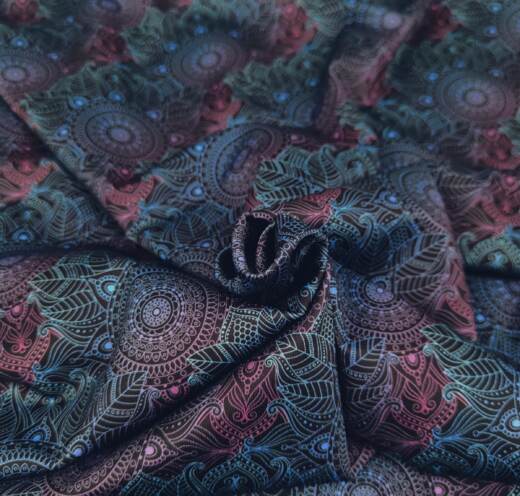 Bade-/Sportjersey (Albstoffe Performance) - Tigerlilly EP - Mandala