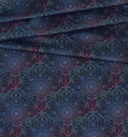 Bade-/Sportjersey (Albstoffe Performance) - Tigerlilly EP - Mandala