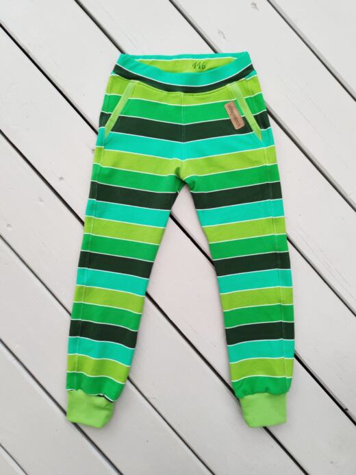 Bio Sommersweat - Tigerlilly - Blockstreifen Yuva