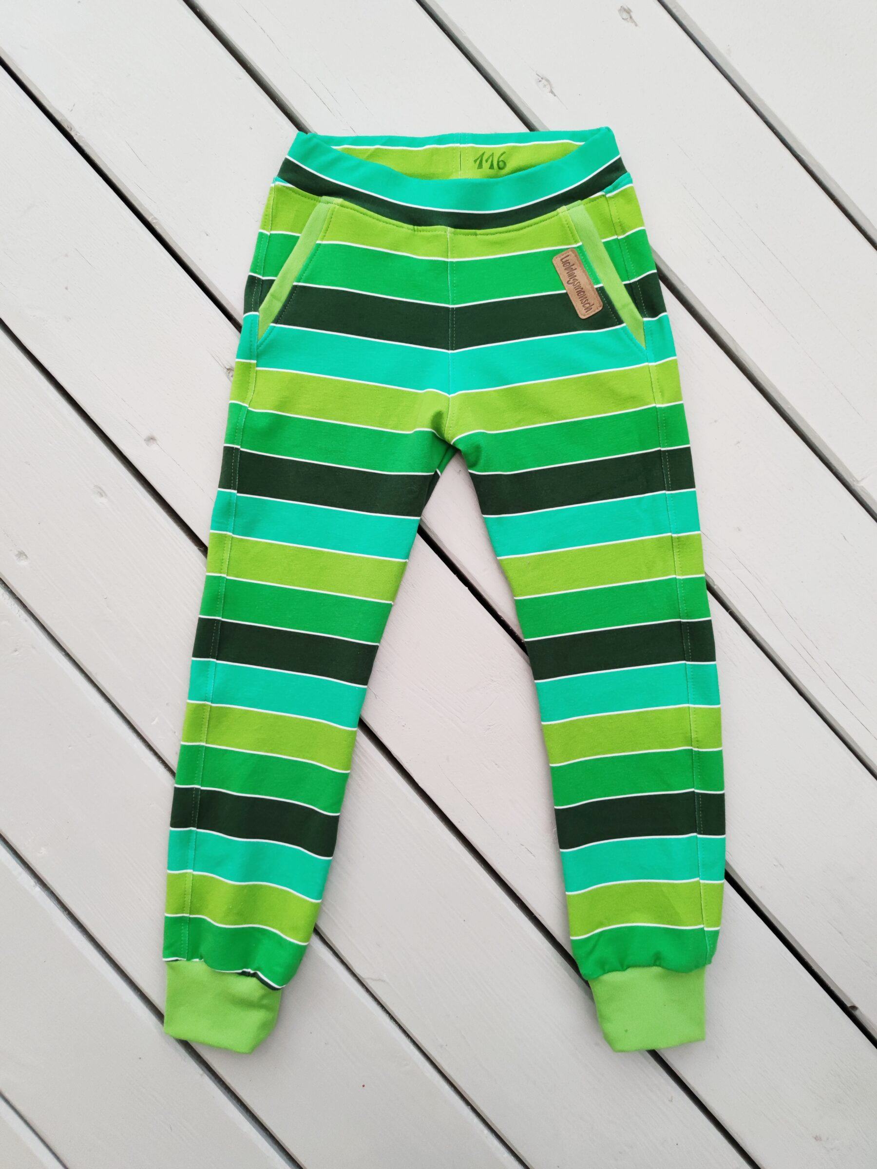 Bio Sommersweat - Tigerlilly - Blockstreifen Yuva – Bild 3