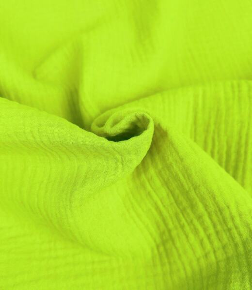 Bio Musselin - limette 070