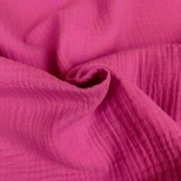 Bio Musselin - magenta 066
