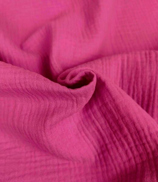 Bio Musselin - magenta 066