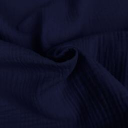 Bio Musselin - navy 005