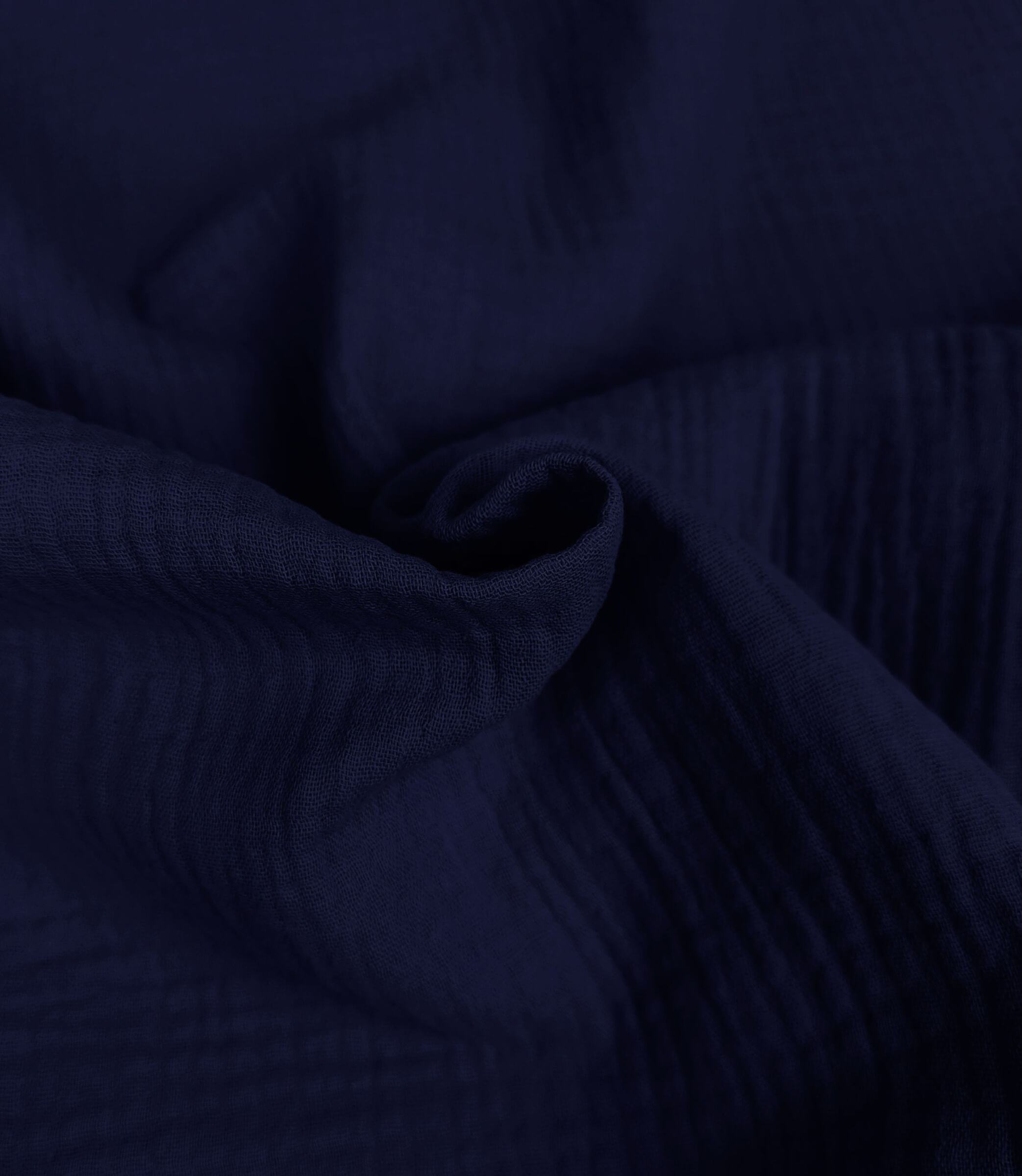 Bio Musselin - navy 005 – Bild 1