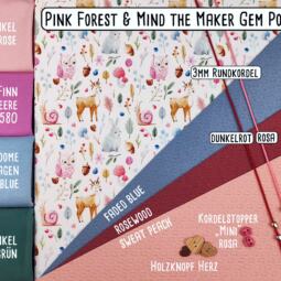 Biojersey - Tigerlilly - Pink Forest – Bild 3