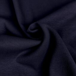 Bio Rippbündchen Sarah - dark blue