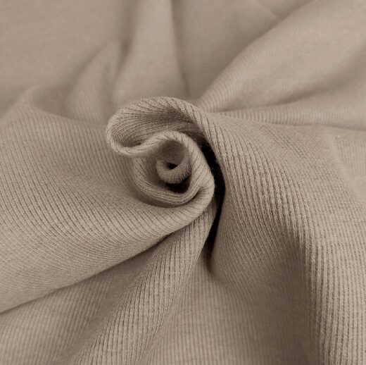 Bio Rippbündchen Sarah - frost grey