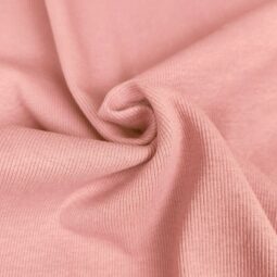Bio Rippbündchen Sarah - pastell rosa