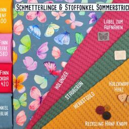 Bio Sommersweat - Tigerlilly - Schmetterlinge – Bild 2