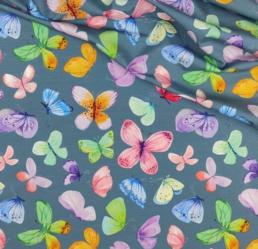 Bio Sommersweat - Tigerlilly - Schmetterlinge