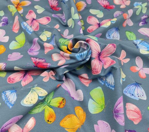 Bio Sommersweat - Tigerlilly - Schmetterlinge