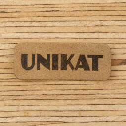 Ein Label zum Aufnähen – UNIKAT taupe