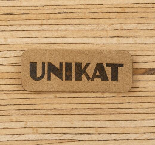 Ein Label zum Aufnähen – UNIKAT taupe