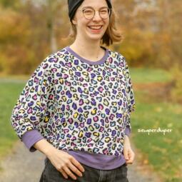 Bio Sommersweat - Tigerlilly - Leoliebe bunt – Bild 5