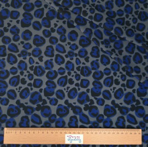 Bade-/Sportjersey - Leo blau/grau