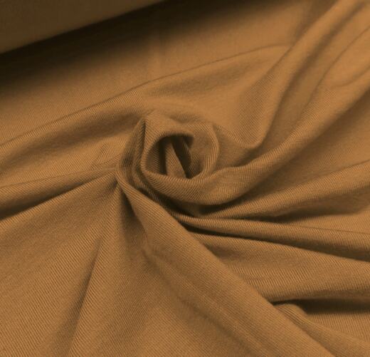 Modaljersey Emilia (mit TENCEL™ Modal) - light brown 031