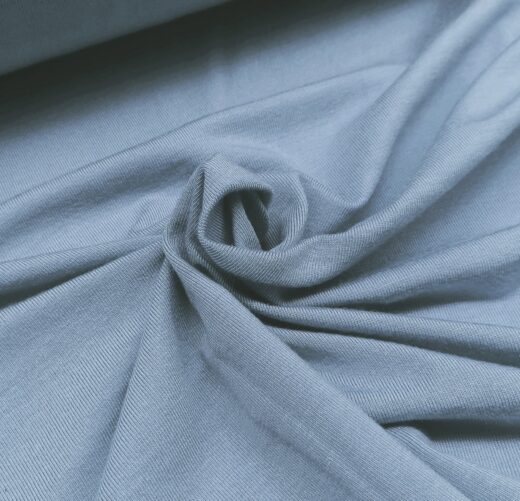 Modaljersey Emilia (mit TENCEL™ Modal) - rauchblau 006