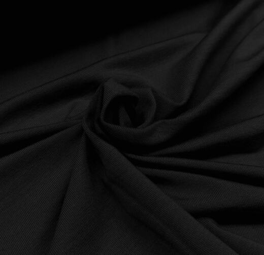 Modaljersey Finn (mit TENCEL™ Modal) - schwarz 050