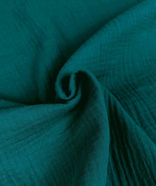 Bio Musselin - petrol 024