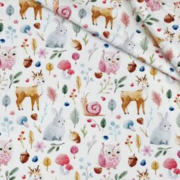 Biojersey - Tigerlilly - Pink Forest