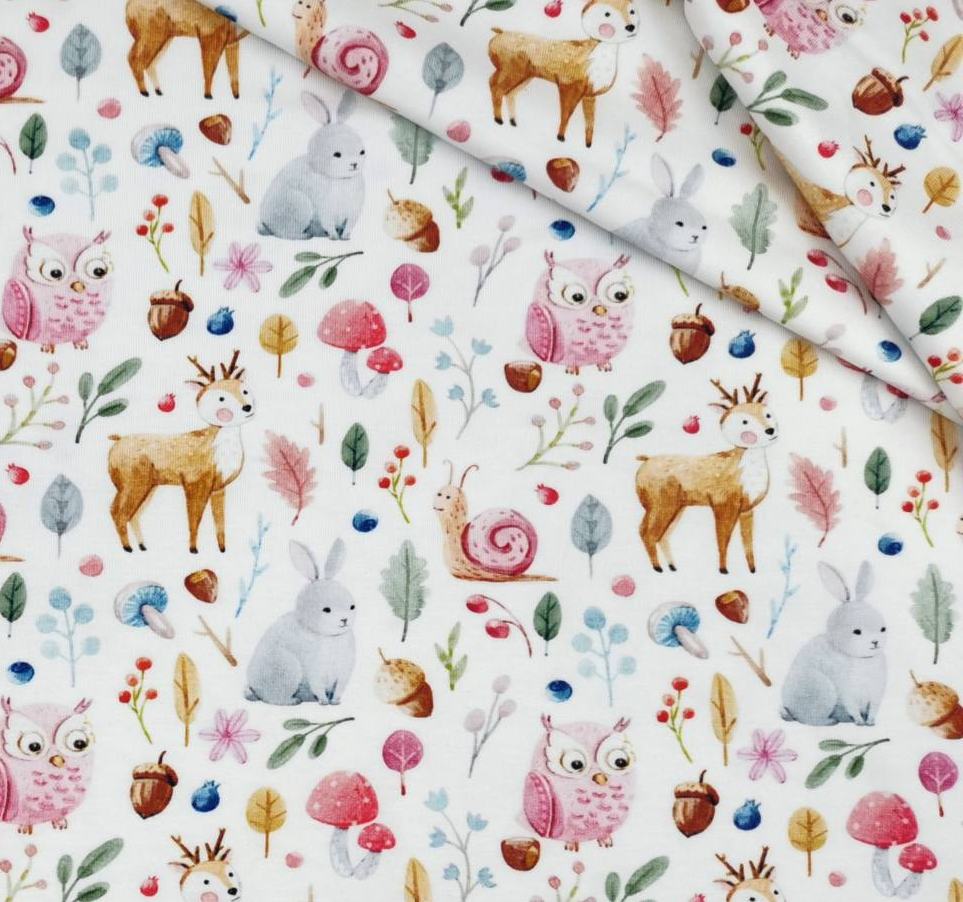 Biojersey - Tigerlilly - Pink Forest – Bild 1