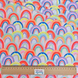 Bade-/Sportjersey - Regenbögen (mit neonfarbenen Elementen) – Bild 2