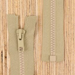 Jacken Reißverschluss teilbar 90cm - beige 308