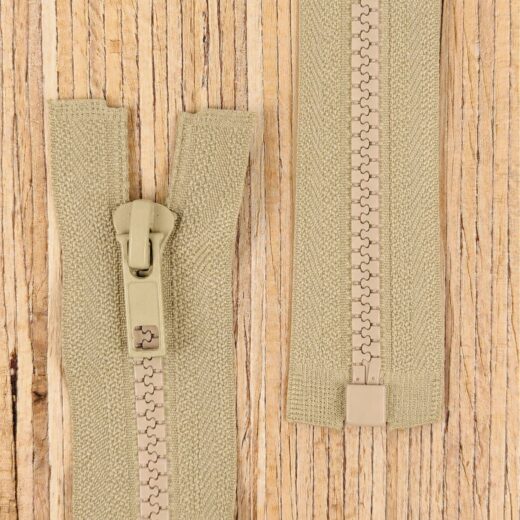 Jacken Reißverschluss teilbar 70cm - beige 308