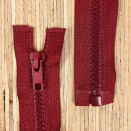 Jacken Reißverschluss teilbar 75cm - bordeaux 178
