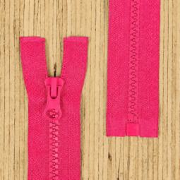 Jacken Reißverschluss teilbar 35cm - grelles pink (Abverkauf)