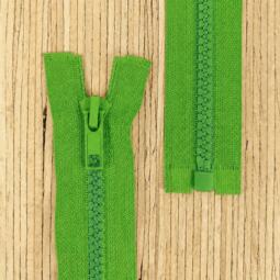 Jacken Reißverschluss teilbar 60cm - grün (Abverkauf)