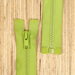 Jacken Reißverschluss teilbar 45cm - hellgrün 234