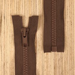 Jacken Reißverschluss teilbar 60cm - kakao 299