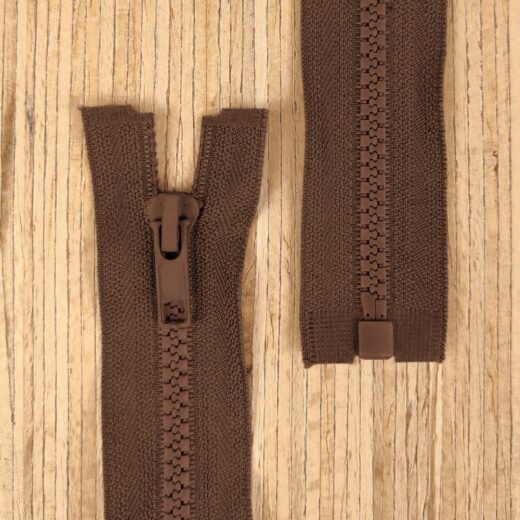 Jacken Reißverschluss teilbar 60cm - kakao 299