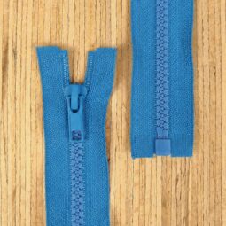 Jacken Reißverschluss teilbar 30cm - karibikblau 216