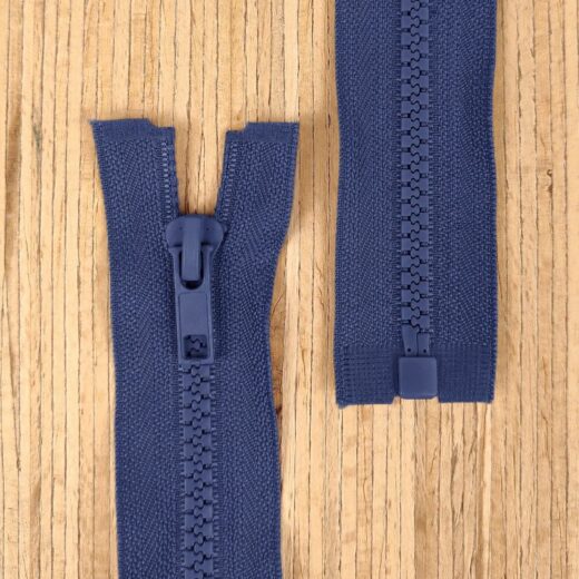 Jacken Reißverschluss teilbar 55cm - kobalt 220