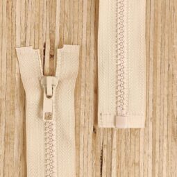 Jacken Reißverschluss teilbar 60cm - nude 291