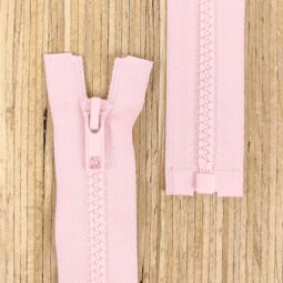Jacken Reißverschluss teilbar 40cm - pastellrosa 134