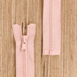 Jacken Reißverschluss teilbar 60cm - puderrosa 136