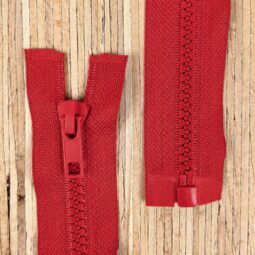 Jacken Reißverschluss teilbar 90cm - rot 148