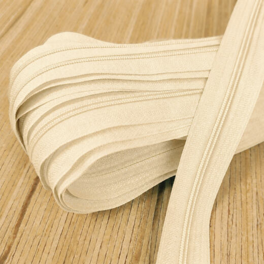 Spiralreißverschluss endlos 3mm (ohne Zipper) - creme 103