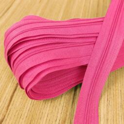Spiralreißverschluss endlos 3mm (ohne Zipper) - himbeerpink 146