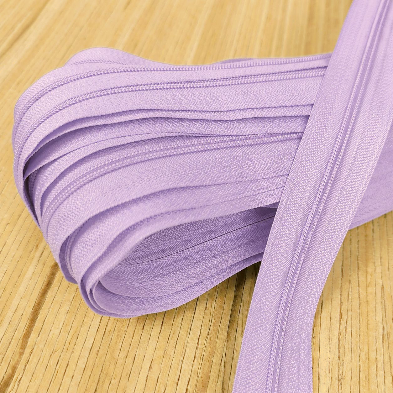 Spiralreißverschluss endlos 3mm (ohne Zipper) - lavendel 166 – Bild 1