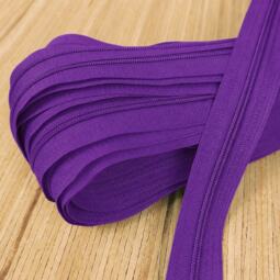 Spiralreißverschluss endlos 3mm (ohne Zipper) - lila 170